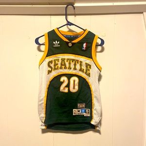 RETRO, HARDWOOD CLASSICS, GARY PAYTON JERSEY, SEATTLE SUPERSONICS.
